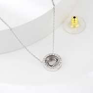 Show details for Low Cost Platinum Plated 925 Sterling Silver Pendant Necklace with Low Cost