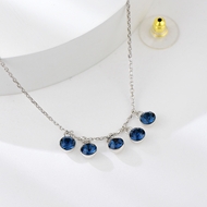 Show details for Origninal Small 925 Sterling Silver Pendant Necklace