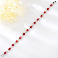 Show details for Delicate Red Fashion Bracelet with Speedy Delivery