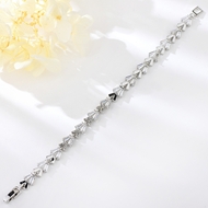 Show details for Nice Cubic Zirconia Copper or Brass Fashion Bracelet