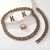 Picture of Dubai Big 4 Piece Jewelry Set with Full Guarantee