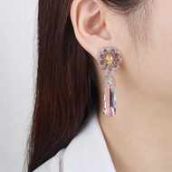 Picture of Copper or Brass Big Dangle Earrings at Super Low Price