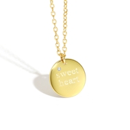 Picture of Low Price Gold Plated Copper or Brass Pendant Necklace from Trust-worthy Supplier