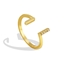 Show details for Bulk Gold Plated Small Adjustable Ring Exclusive Online