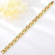 Show details for Copper or Brass Gold Plated Fashion Bracelet at Super Low Price