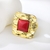 Picture of Zinc Alloy Resin Fashion Ring at Super Low Price