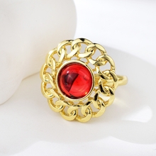 Show details for Staple Big Zinc Alloy Fashion Ring