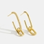Show details for Delicate Copper or Brass Dangle Earrings with Fast Delivery