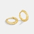 Picture of Hot Selling Gold Plated Delicate Hoop Earrings from Top Designer