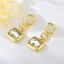 Show details for Purchase Gold Plated Big Dangle Earrings Exclusive Online