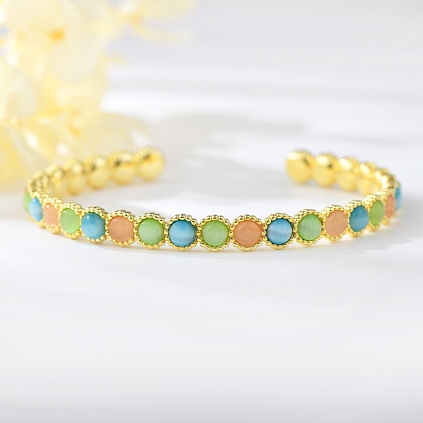 Picture of Zinc Alloy Opal Fashion Bangle at Unbeatable Price