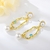 Picture of Zinc Alloy Big Dangle Earrings with Easy Return