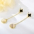 Picture of Shop Gold Plated Zinc Alloy Dangle Earrings with Wow Elements