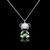 Picture of Popular Swarovski Element Green Pendant Necklace