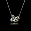 Show details for Unusual Small Zinc Alloy Pendant Necklace