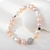 Picture of Unique fresh water pearl Small Fashion Bracelet