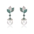 Picture of Copper or Brass Platinum Plated Dangle Earrings at Great Low Price