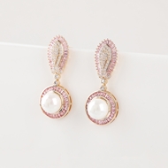 Picture of Luxury Gold Plated Dangle Earrings with 3~7 Day Delivery