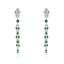 Show details for Copper or Brass Gold Plated Dangle Earrings From Reliable Factory