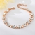 Picture of Classic Rose Gold Plated Fashion Bracelet Online Only