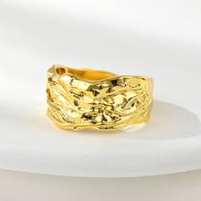 Show details for Dubai Gold Plated Fashion Ring Online Only