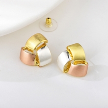 Show details for Amazing Big Zinc Alloy Big Stud Earrings