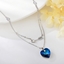 Show details for Recommended Platinum Plated Small Pendant Necklace from Top Designer
