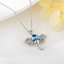 Show details for Bling Elephant Platinum Plated Pendant Necklace