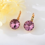 Show details for Affordable Ball Swarovski Element Earrings from Trust-worthy Supplier