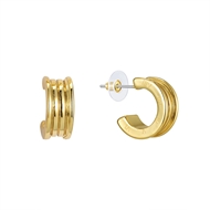 Show details for Zinc Alloy Gold Plated Earrings with Fast Shipping