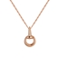 Show details for Unusual Small Zinc Alloy Pendant Necklace