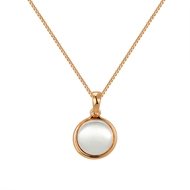 Show details for Delicate Shell Zinc Alloy Pendant Necklace