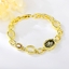 Show details for Trendy Gold Plated Classic Bracelet in Flattering Style