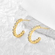 Picture of Affordable Gold Plated Cubic Zirconia Earrings from Trust-worthy Supplier
