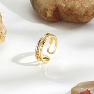 Picture of Hot Selling White Copper or Brass Adjustable Ring from Top Designer