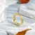 Picture of Delicate Small Gold Plated Ring