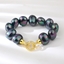Show details for Bling Small shell pearl Link & Chain Bracelet
