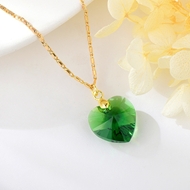 Show details for Fast Selling Green Medium Pendant Necklace from Editor Picks