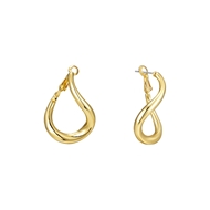 Show details for Brand New Gold Plated Dubai Earrings in Flattering Style Show details for Brand New Gold Plated Dubai Earrings in Flattering Style