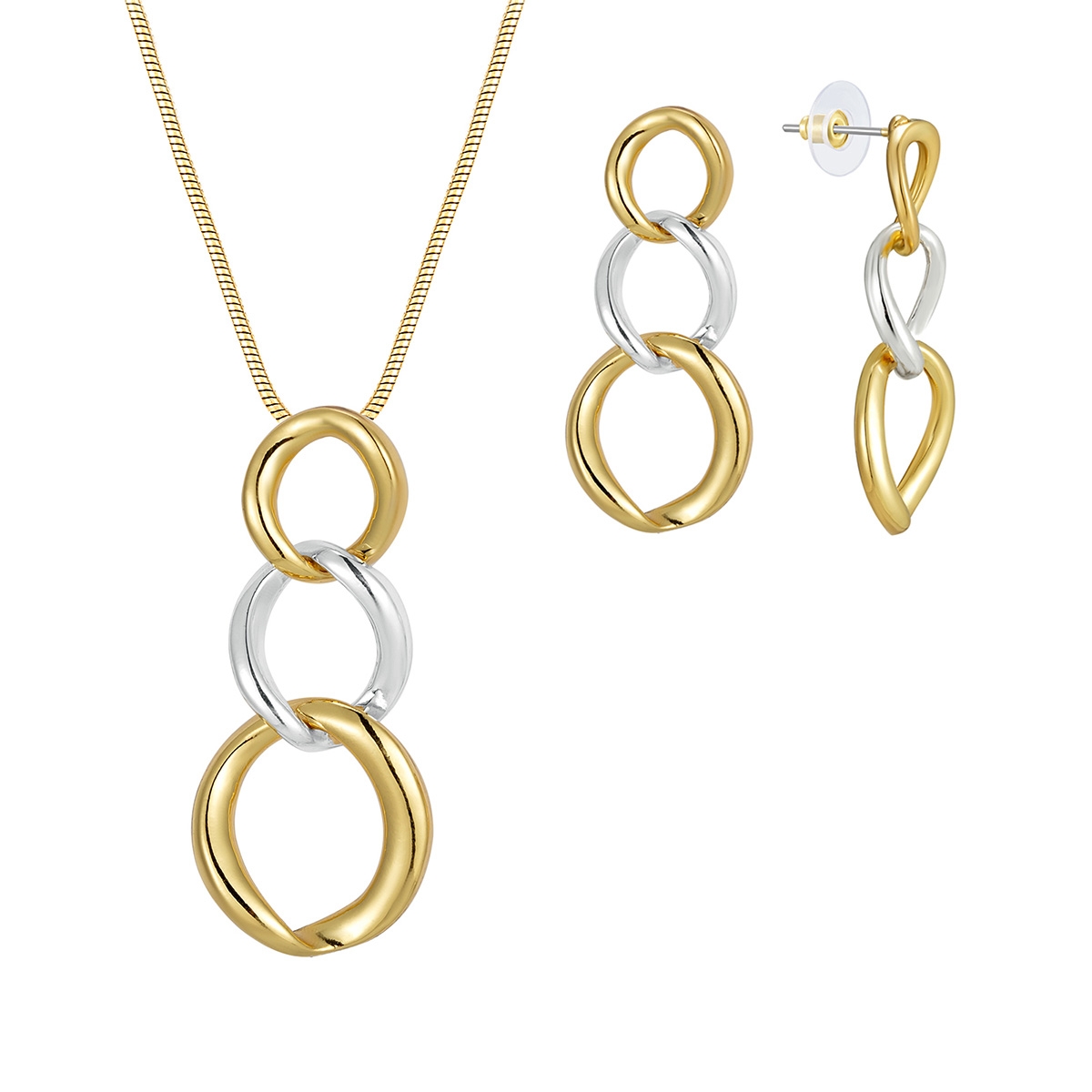 good-quality-medium-zinc-alloy-2-piece-jewelry-set