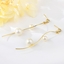 Show details for Shop Gold Plated Copper or Brass Chandelier Earrings with Wow Elements
