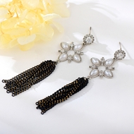 Show details for Copper or Brass Medium Drop & Dangle Earrings with Unbeatable Quality