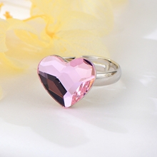 Show details for Innovative And Creative Swarovski Element Single Stone Fashion Rings
