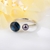 Picture of Small Swarovski Element Fashion Ring Online Only