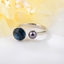 Show details for Small Swarovski Element Fashion Ring Online Only