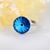 Picture of Ball Swarovski Element Adjustable Ring with 3~7 Day Delivery