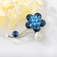Show details for Flowers & Plants Classic Brooche For Your Occasions