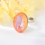 Show details for Need-Now Orange Swarovski Element Adjustable Ring from Editor Picks