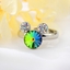 Show details for Wholesale Zinc Alloy Medium Adjustable Ring with No-Risk Return