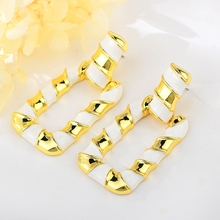 Show details for Good Quality Medium Zinc Alloy Dangle Earrings